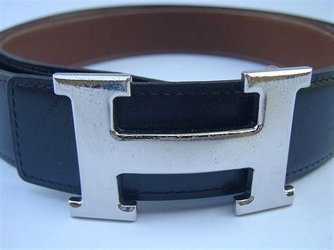 silver hermes belt buckle